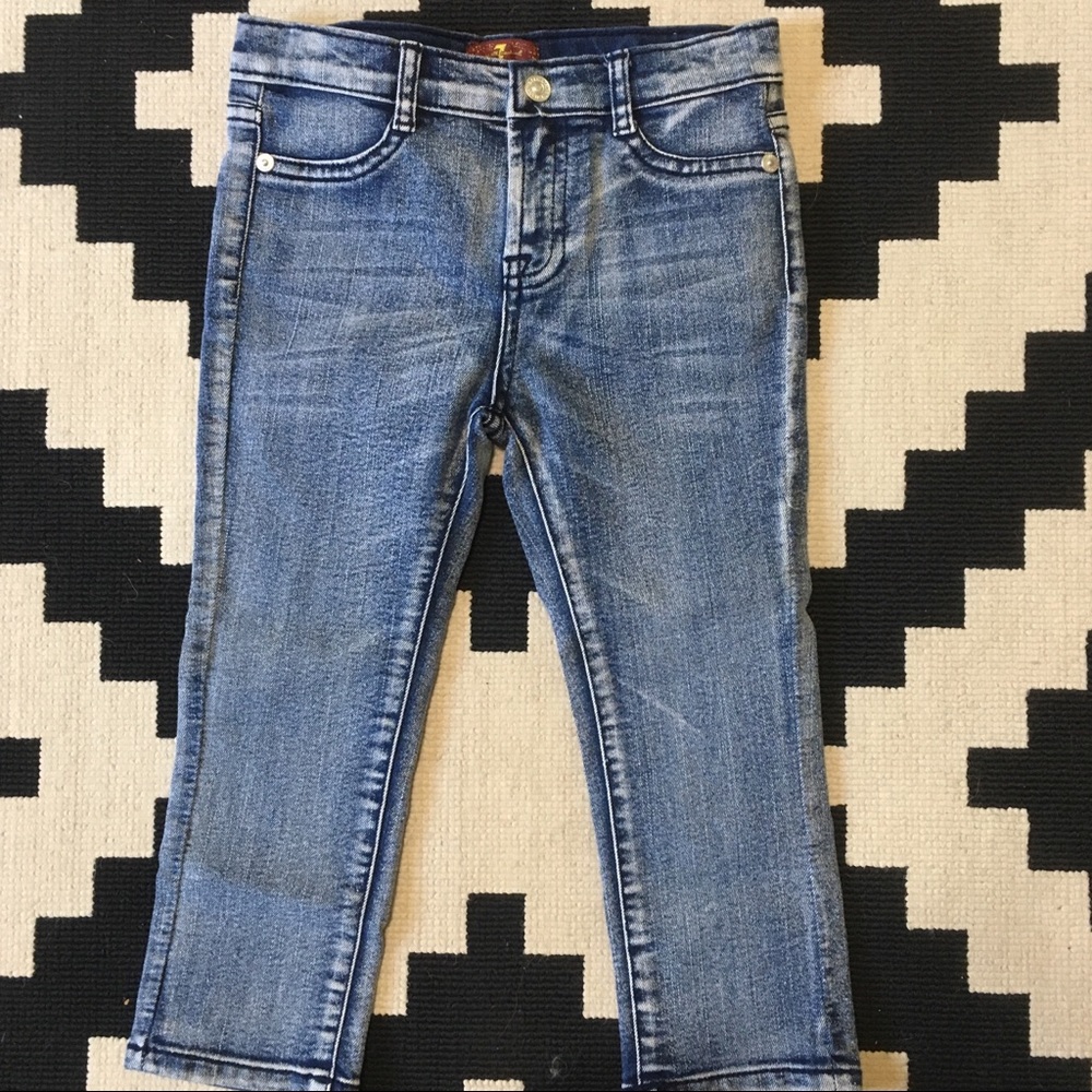 7 For All Mankind 3T skinny jeans